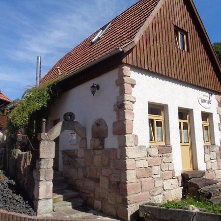 Ferienhaus Zur Kleinen Kneipe Fladungen Esterno foto